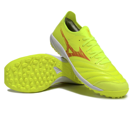 23. Mizuno TF – Amarillo Neón/Rojo