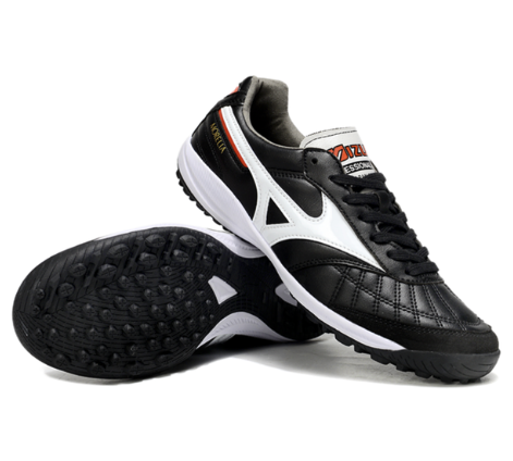 28. Mizuno TF – Negro/Blanco