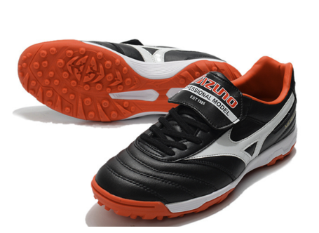52. Mizuno Morelia TF – Negro/Blanco/Rojo