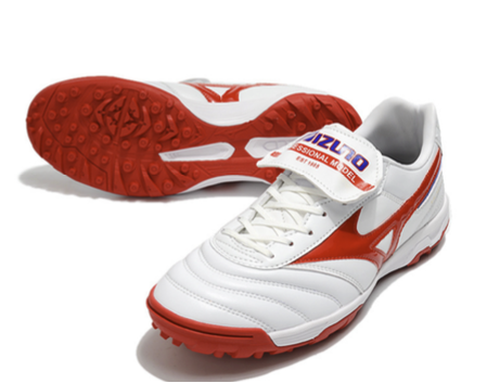 56. Mizuno Morelia TF – Blanco/Rojo